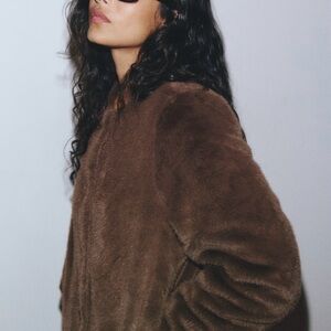 H&M Chocolate Teddy Jacket - Super Soft!!!!